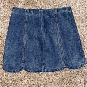 NWT Altar'd State Denim Skirt